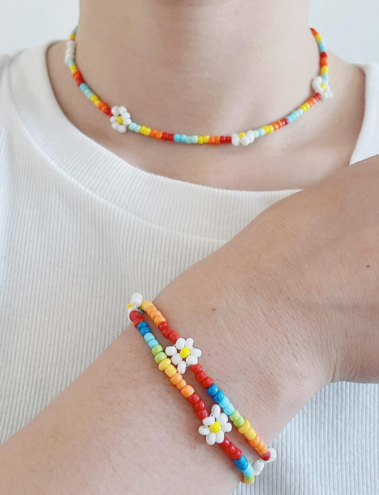 Camp Seed Bead Necklaces